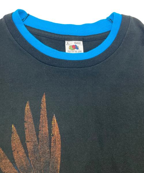 FRUIT OF THE LOOM（フルーツオブザルーム）FRUIT OF THE LOOM (フルーツオブザルーム) USA製　アニマルTEE ブラック サイズ:Lの古着・服飾アイテム