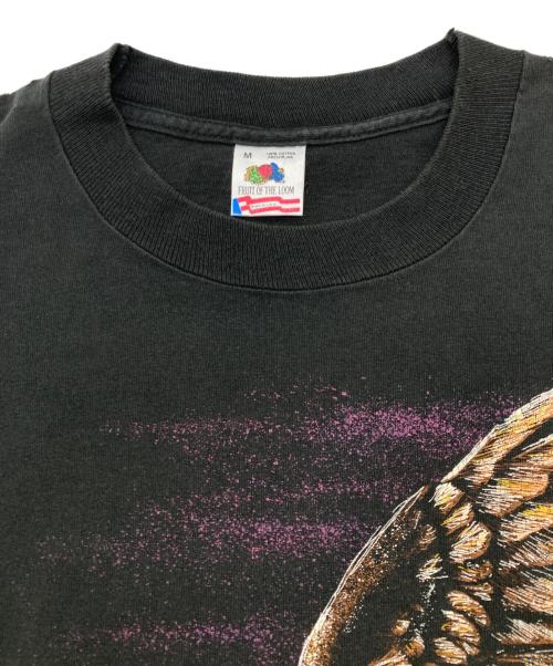 FRUIT OF THE LOOM（フルーツオブザルーム）FRUIT OF THE LOOM (フルーツオブザルーム) アニマルTEE ブラック サイズ:Mの古着・服飾アイテム
