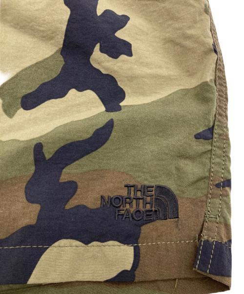 THE NORTH FACE（ザ ノース フェイス）THE NORTH FACE (ザ ノース フェイス) 迷彩ハーフパンツ オリーブ サイズ:XLの古着・服飾アイテム