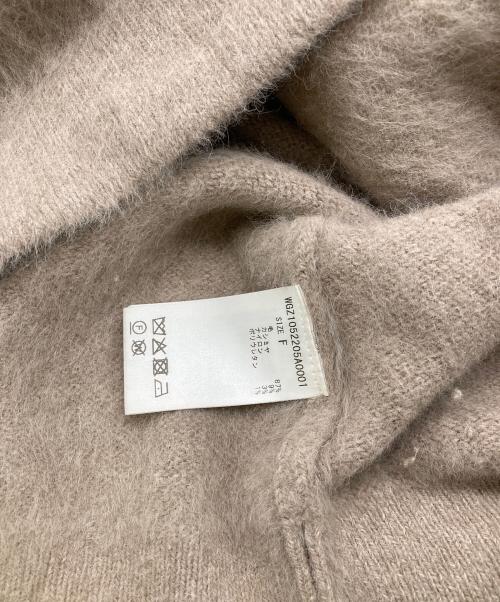 Whim Gazette（ウィムガゼット）Whim Gazette (ウィムガゼット) ファーボタンジャケット ブラウン サイズ:Freeの古着・服飾アイテム