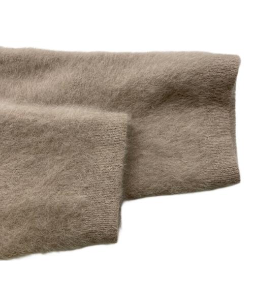 Whim Gazette（ウィムガゼット）Whim Gazette (ウィムガゼット) ファーボタンジャケット ブラウン サイズ:Freeの古着・服飾アイテム