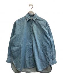 Tu es mon TRESOR（トゥ エ モン トレゾア）の古着「The Turquoise Oversized Denim」｜ネイビー