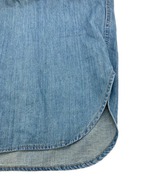 Tu es mon TRESOR（トゥ エ モン トレゾア）Tu es mon TRESOR (トゥ エ モン トレゾア) The Turquoise Oversized Denim ネイビー サイズ:Sの古着・服飾アイテム