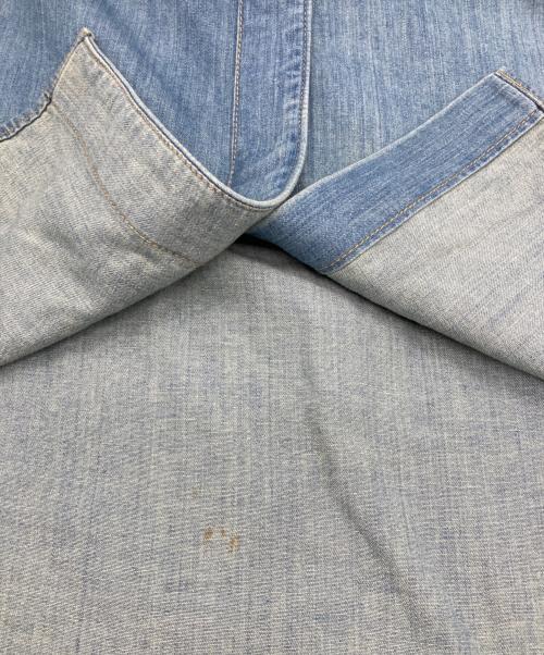 Tu es mon TRESOR（トゥ エ モン トレゾア）Tu es mon TRESOR (トゥ エ モン トレゾア) The Turquoise Oversized Denim ネイビー サイズ:Sの古着・服飾アイテム