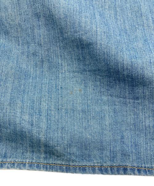 Tu es mon TRESOR（トゥ エ モン トレゾア）Tu es mon TRESOR (トゥ エ モン トレゾア) The Turquoise Oversized Denim ネイビー サイズ:Sの古着・服飾アイテム