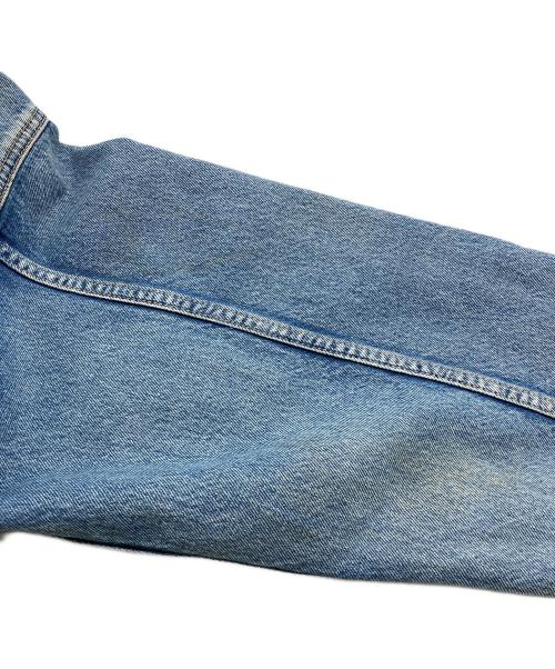 NEEDBY heritage（ニードバイヘリテージ）NEEDBY heritage (ニードバイヘリテージ) 1st型ユーズド加工デニムジャケット ブルー サイズ:1の古着・服飾アイテム