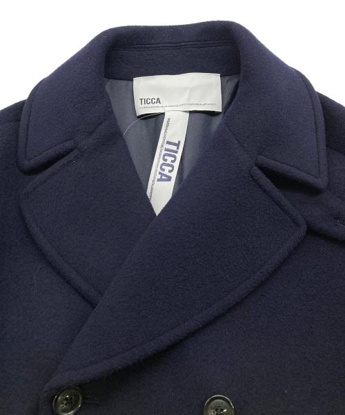 TOCCA（トッカ）TOCCA (トッカ) ウールPコート ネイビー サイズ:FREEの古着・服飾アイテム