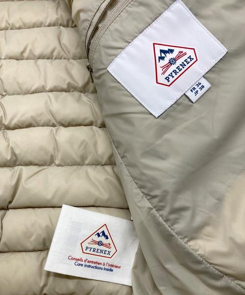Pyrenex（ピレネックス）Pyrenex (ピレネックス) SHARAY / シャレイ / ダウンジャケット ベージュ サイズ:38の古着・服飾アイテム