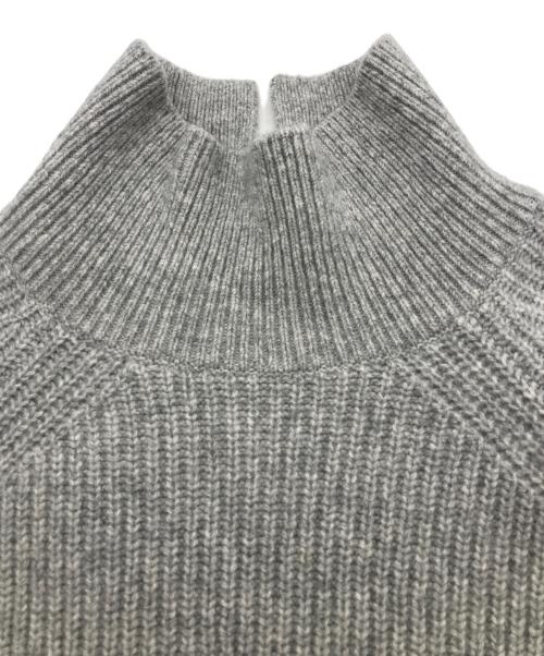 IENA（イエナ）IENA (イエナ) カシミヤブレンドハイネックニット グレー サイズ:FREEの古着・服飾アイテム