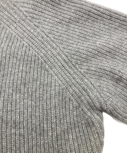 IENA（イエナ）IENA (イエナ) カシミヤブレンドハイネックニット グレー サイズ:FREEの古着・服飾アイテム