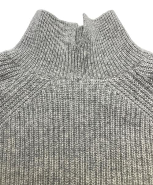 IENA（イエナ）IENA (イエナ) カシミヤブレンドハイネックニット グレー サイズ:FREEの古着・服飾アイテム