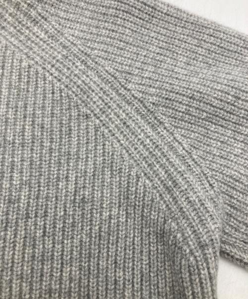 IENA（イエナ）IENA (イエナ) カシミヤブレンドハイネックニット グレー サイズ:FREEの古着・服飾アイテム