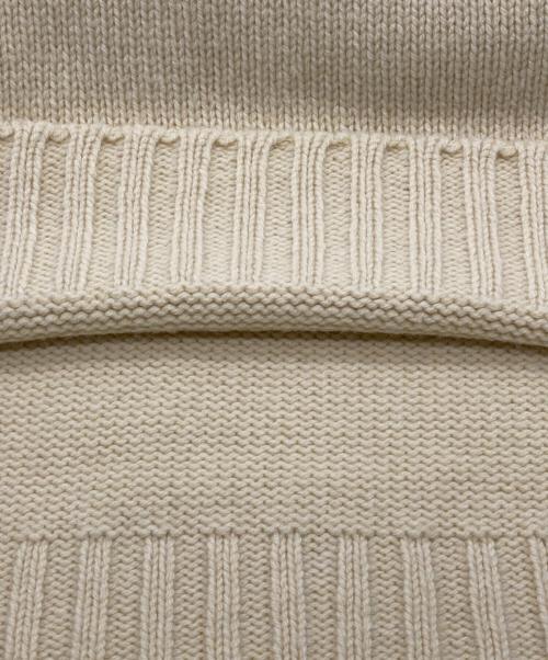 SLOANE（スローン）SLOANE (スローン) 3G ジーロンラム×カシミヤ ドロップショルダー イエロー サイズ:Mの古着・服飾アイテム