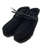 CLARKSクラークス）の古着「ワラビーブーツ」｜ブラック