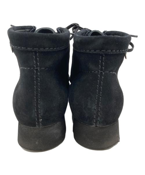 CLARKS（クラークス）CLARKS (クラークス) ワラビーブーツ ブラック サイズ:24の古着・服飾アイテム