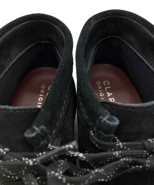CLARKS（クラークス）CLARKS (クラークス) ワラビーブーツ ブラック サイズ:24の古着・服飾アイテム