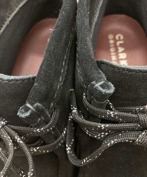 CLARKS（クラークス）CLARKS (クラークス) ワラビーブーツ ブラック サイズ:24の古着・服飾アイテム