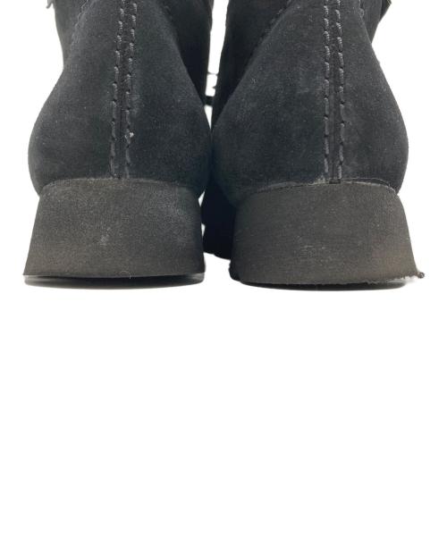 CLARKS（クラークス）CLARKS (クラークス) ワラビーブーツ ブラック サイズ:24の古着・服飾アイテム