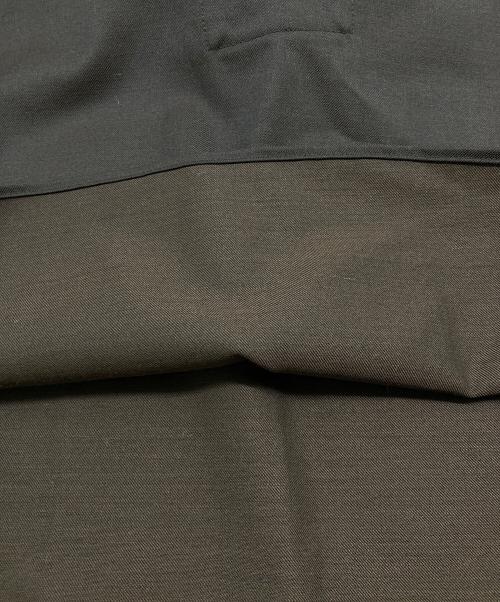 Tu es mon TRESOR（トゥ エ モン トレゾア）Tu es mon Tresor (トゥ エ モン トレゾア) Wool Vareuse Shirt ブラウン サイズ:S 未使用品の古着・服飾アイテム
