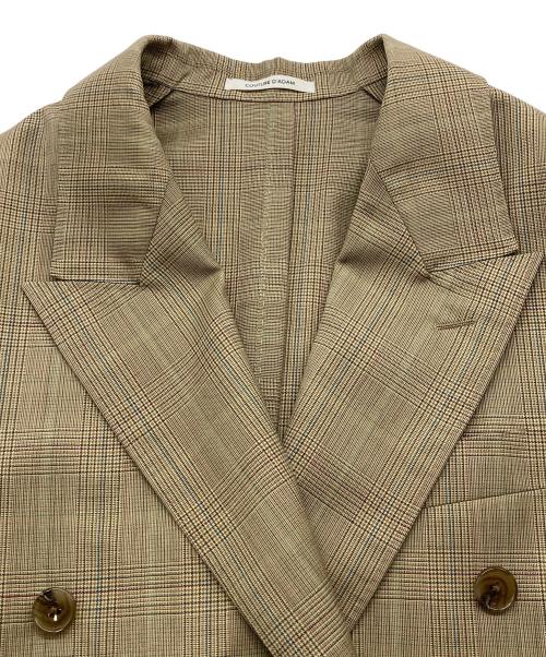 Couture d'adam（クチュールドアダム）COUTURE D'ADAM (クチュールドアダム) IENA (イエナ) JK Double ブラウン サイズ:36の古着・服飾アイテム