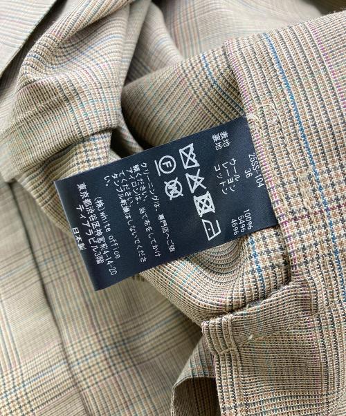 Couture d'adam（クチュールドアダム）COUTURE D'ADAM (クチュールドアダム) IENA (イエナ) JK Double ブラウン サイズ:36の古着・服飾アイテム