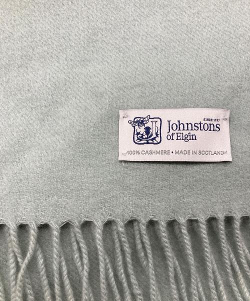 JOHNSTONS OF ELGIN（ジョンストンズオブエルガン）JOHNSTONS OF ELGIN (ジョンストンズオブエルガン) カシミヤマフラー サイズ:180/25の古着・服飾アイテム