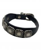 TOGA ARCHIVESトーガアーカイブス）の古着「Concho leather bangle」