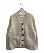 VICTIMヴィクティム）の古着「MOHAIR BIG CARDIGAN / モヘアウール カーディガン」｜ベージュ