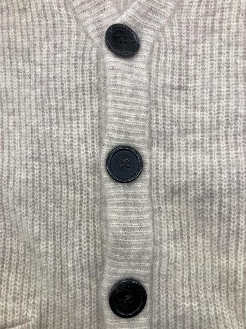 VICTIM（ヴィクティム）VICTIM (ヴィクティム) MOHAIR BIG CARDIGAN / モヘアウール カーディガン ベージュ サイズ:Mの古着・服飾アイテム
