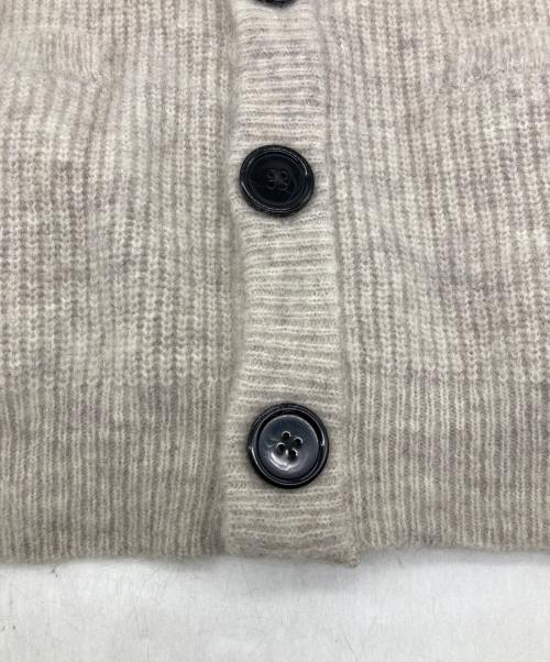 VICTIM（ヴィクティム）VICTIM (ヴィクティム) MOHAIR BIG CARDIGAN / モヘアウール カーディガン ベージュ サイズ:Mの古着・服飾アイテム