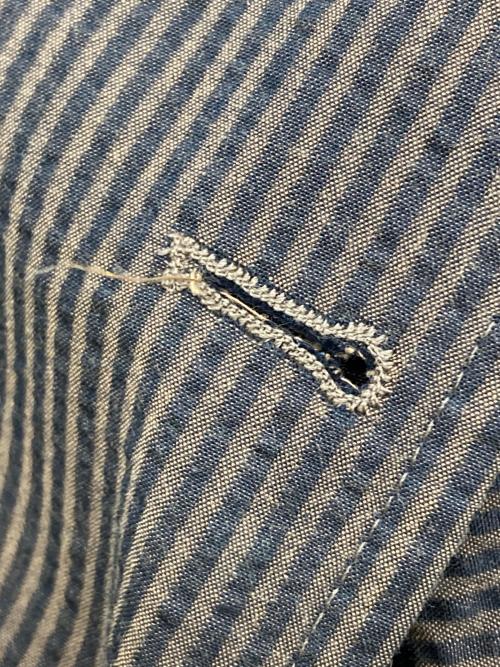 giannetto（ジャンネット）giannetto (ジャンネット) シアサッカー ダブルジャケット ブラウン サイズ:SIZE44の古着・服飾アイテム