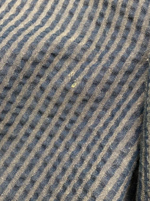 giannetto（ジャンネット）giannetto (ジャンネット) シアサッカー ダブルジャケット ブラウン サイズ:SIZE44の古着・服飾アイテム