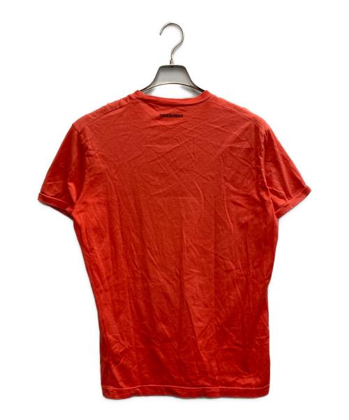 DSQUARED2（ディースクエアード）DSQUARED2 (ディースクエアード) Tシャツ レッド サイズ:XSの古着・服飾アイテム