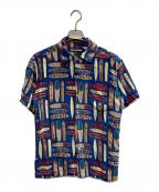 reyn spoonerレイン スプナー）の古着「アロハシャツ」｜ブルー