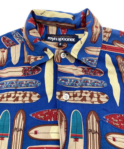 reyn spooner（レイン スプナー）reyn spooner (レイン スプナー) アロハシャツ ブルー サイズ:Sの古着・服飾アイテム