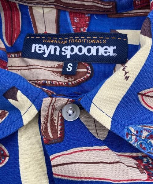 reyn spooner（レイン スプナー）reyn spooner (レイン スプナー) アロハシャツ ブルー サイズ:Sの古着・服飾アイテム