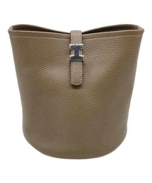 IACUCCI（イアクッチ）IACUCCI (イアクッチ) TEA ショルダーバッグ グレージュの古着・服飾アイテム