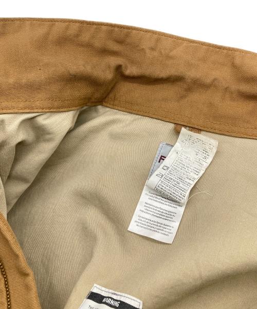 CarHartt（カーハート）CarHartt (カーハート) FR Bomber jacket ブラウン サイズ:XLの古着・服飾アイテム
