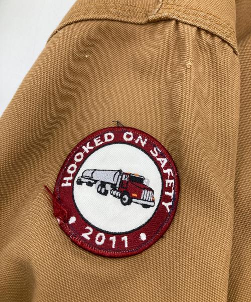 CarHartt（カーハート）CarHartt (カーハート) FR Bomber jacket ブラウン サイズ:XLの古着・服飾アイテム