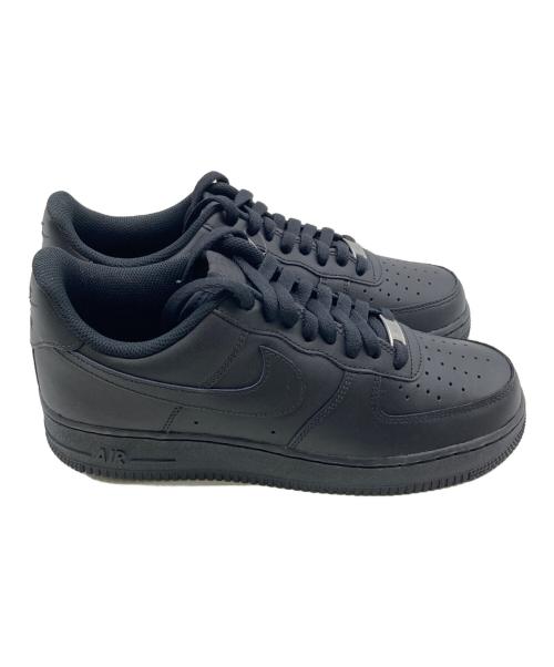 NIKE（ナイキ）NIKE (ナイキ) AIR FORCE1 LOW ブラック サイズ:27.5 未使用品の古着・服飾アイテム