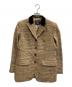 Burberry's（バーバリー）の古着「千鳥格子柄ジャケット」｜ブラウン