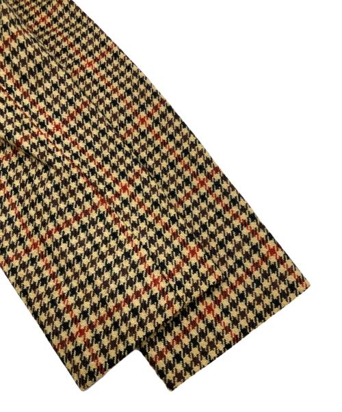 Burberry's（バーバリーズ）Burberry's (バーバリーズ) 千鳥格子テーラードジャケット ブラウン サイズ:Mの古着・服飾アイテム