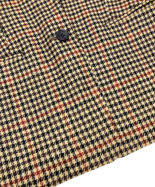 Burberry's（バーバリーズ）Burberry's (バーバリーズ) 千鳥格子テーラードジャケット ブラウン サイズ:Mの古着・服飾アイテム