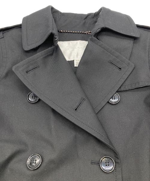 COACH（コーチ）COACH (コーチ) トレンチコート ブラック サイズ:ｘSの古着・服飾アイテム