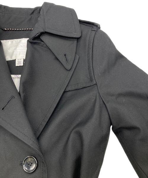 COACH（コーチ）COACH (コーチ) トレンチコート ブラック サイズ:ｘSの古着・服飾アイテム