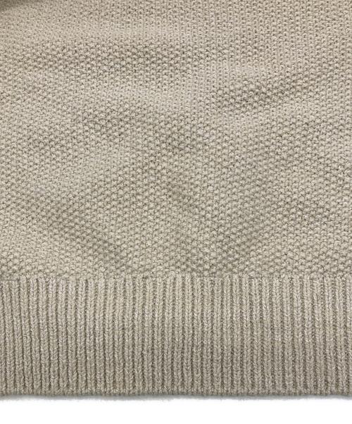 FRAMeWORK（フレームワーク）FRAMeWORK (フレームワーク) カノコ2WAYヘンリーニット 2 ベージュ サイズ:不明（記載無し）の古着・服飾アイテム