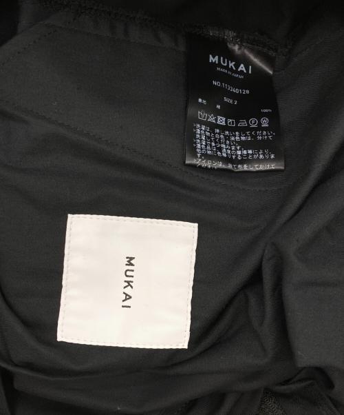 MUKAI（ムカイ）MUKAI (ムカイ) チノパン ブラック サイズ:2の古着・服飾アイテム