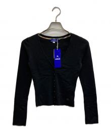 BURBERRY BLUE LABEL（バーバリー ブルー レーベル）の古着「カーディガン」｜ブラック