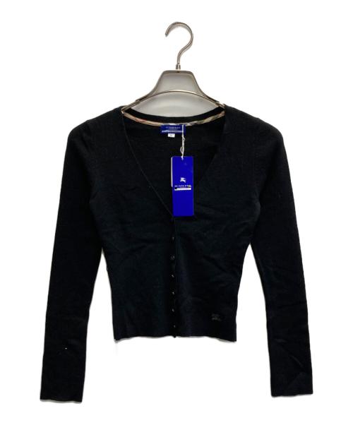 BURBERRY BLUE LABEL（バーバリー ブルー レーベル）BURBERRY BLUE LABEL (バーバリー ブルー レーベル) カーディガン ブラック サイズ:Mの古着・服飾アイテム