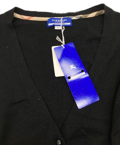 BURBERRY BLUE LABEL（バーバリー ブルー レーベル）BURBERRY BLUE LABEL (バーバリー ブルー レーベル) カーディガン ブラック サイズ:Mの古着・服飾アイテム